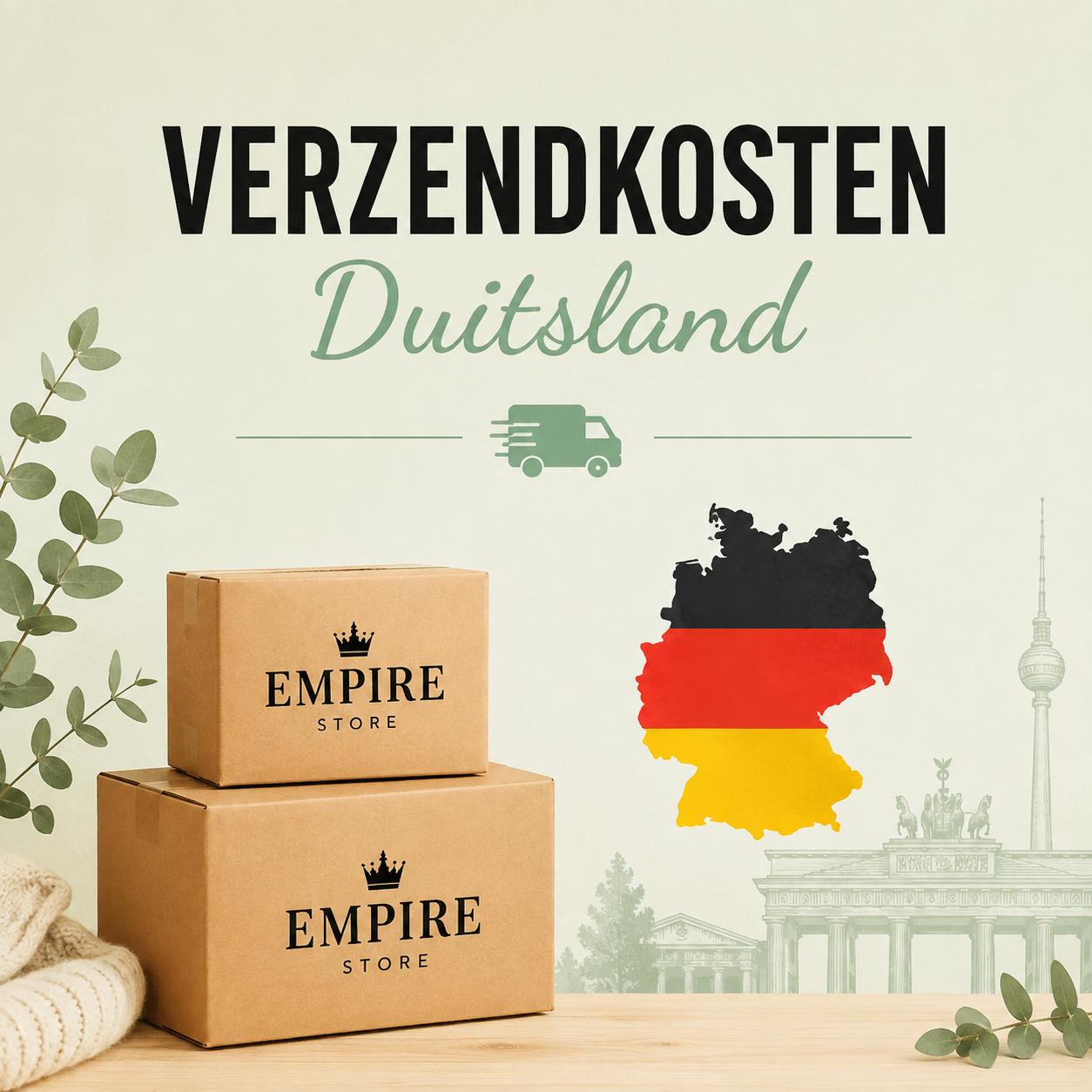 Verzendkosten Duitsland