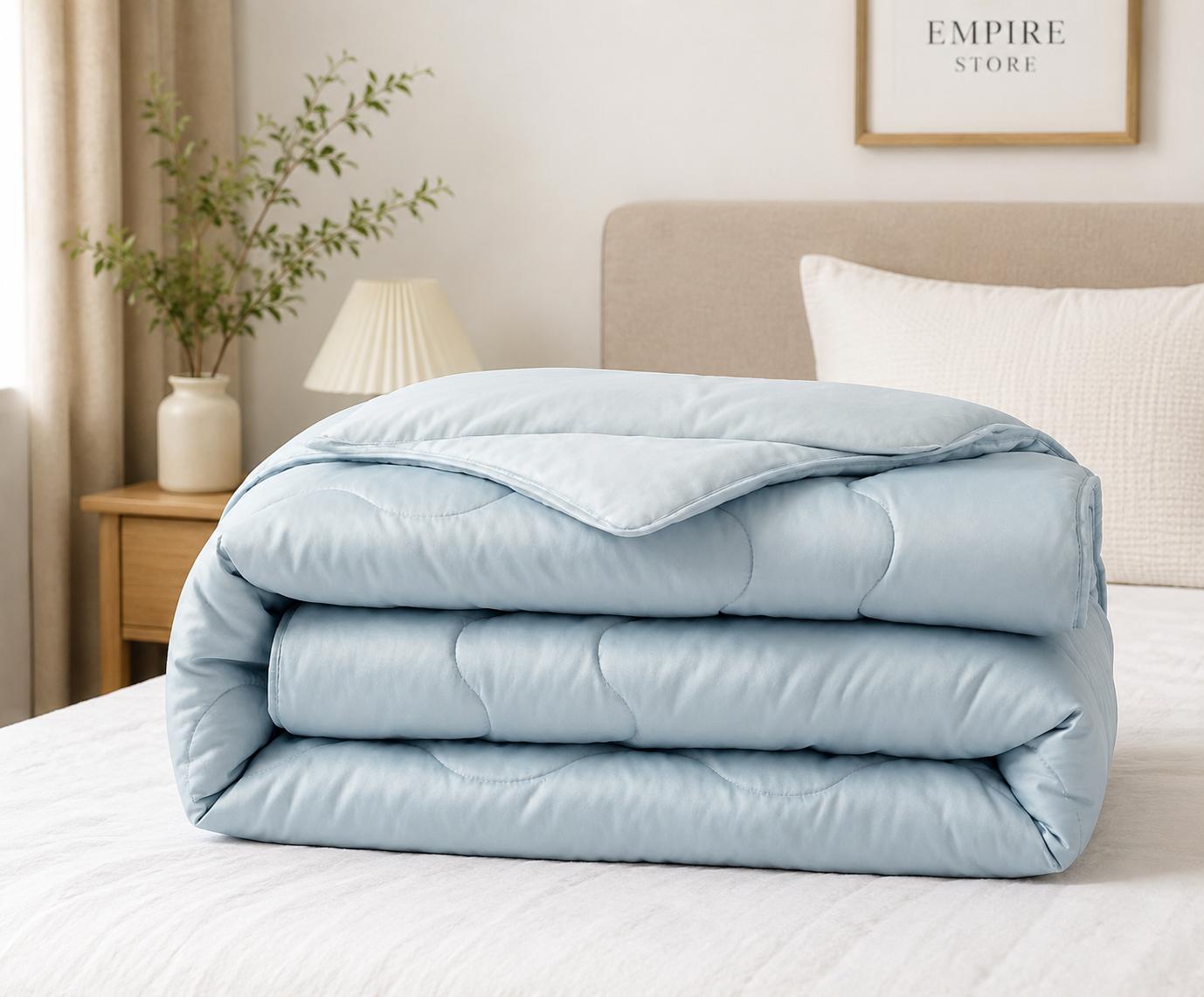 verkoelend dekbed 140x220 blauw