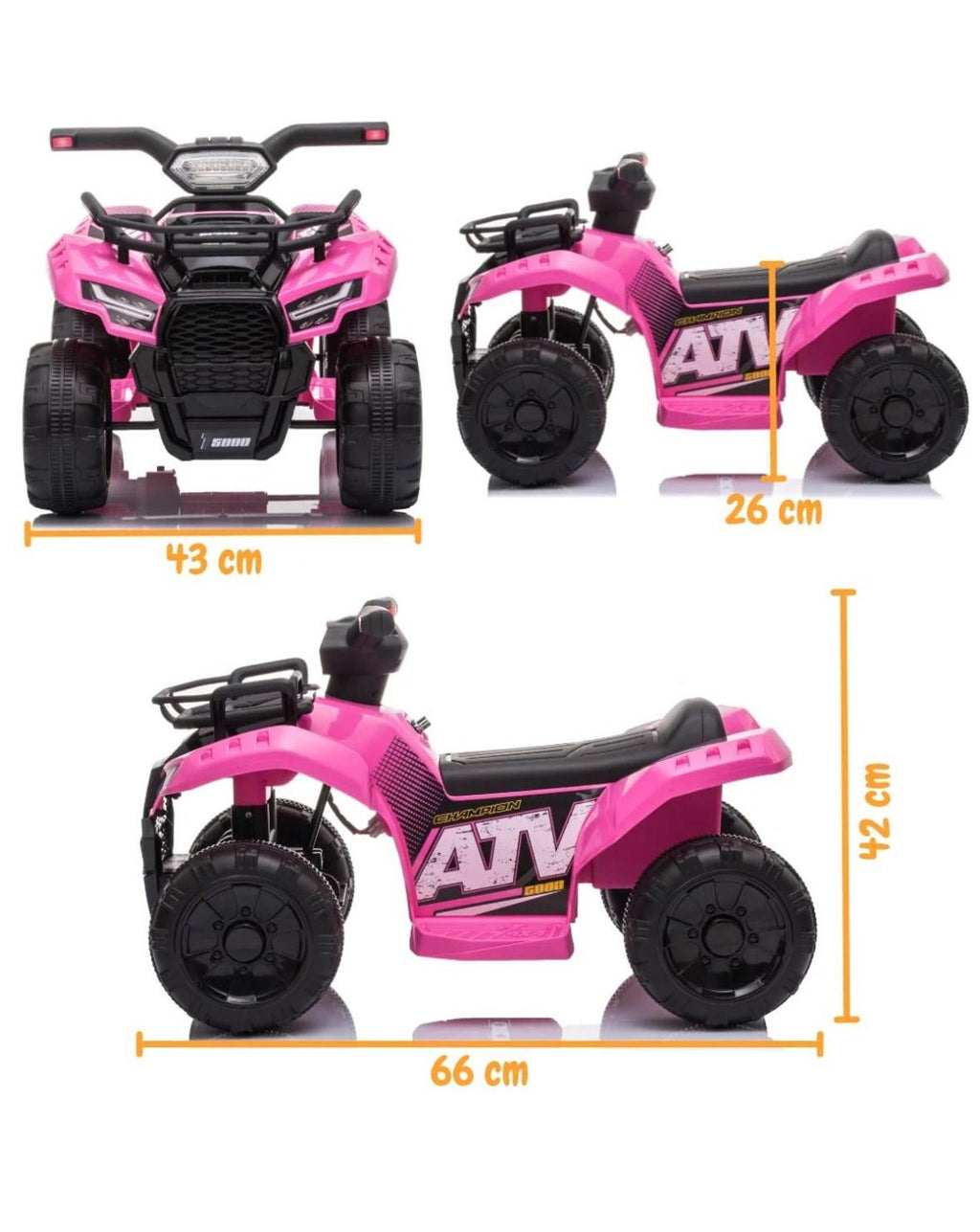 Elektrische Kinderquad 6V – Voor jonge avonturiers (18–36 maanden)